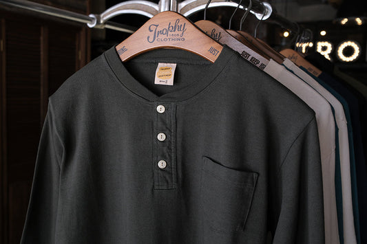 OD Henley L/S Tee