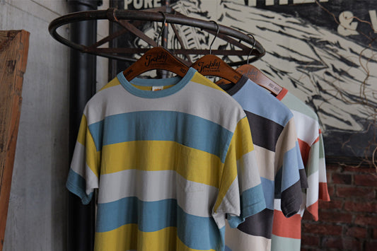 3 Col Wide Border S/S Tee