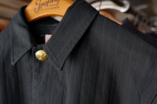 Detroit Stripe Chore Jacket