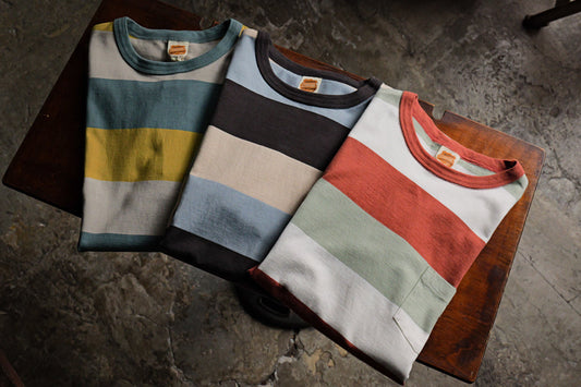 3 Col Wide Border S/S Tee