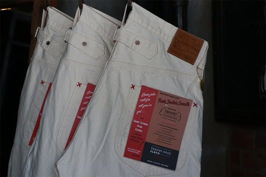 Lot.1804N Waist Overalls Natural Duck