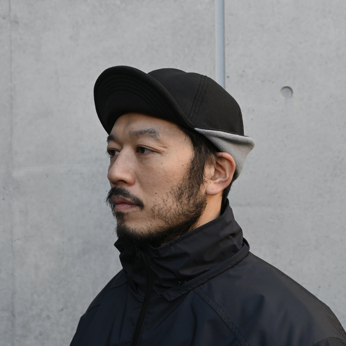 "MONOCHROME" Winter Mechanic Cap / TR24W-706