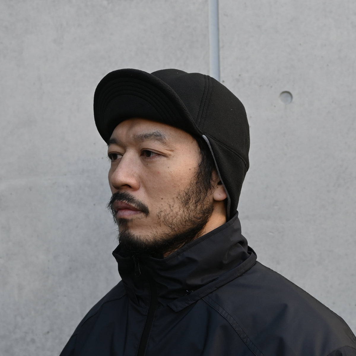 "MONOCHROME" Winter Mechanic Cap / TR24W-706