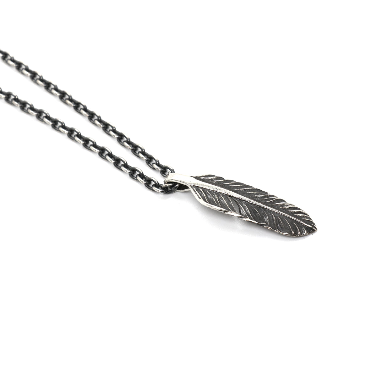 "Lynch Silversmith" Feather (S)