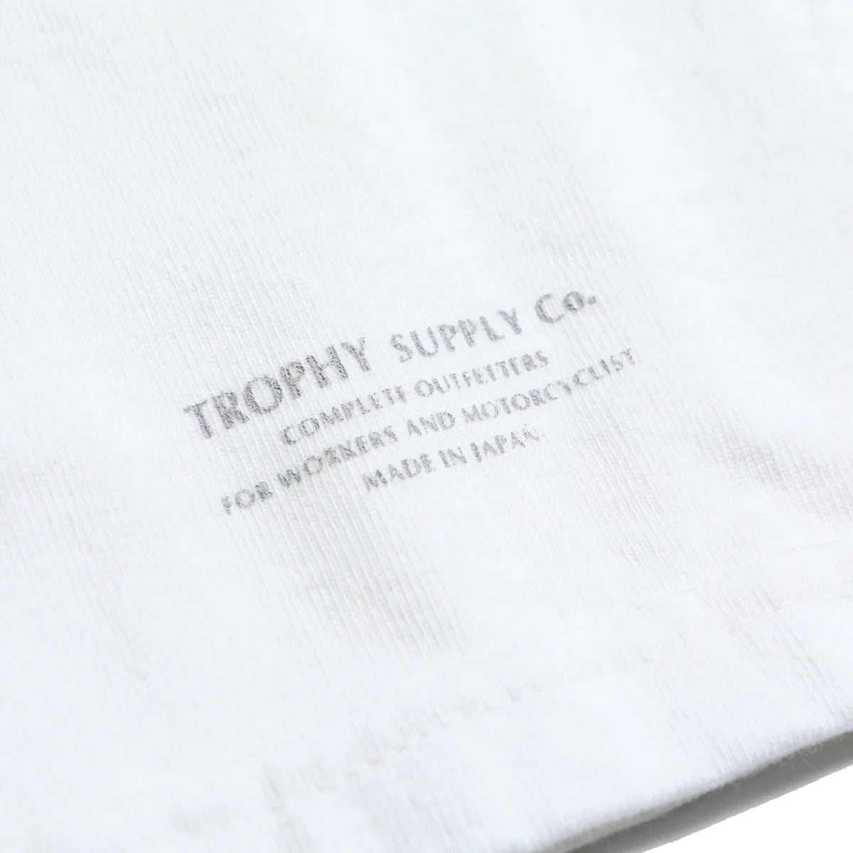 Loop Wheel Pocket Tee / TE-10