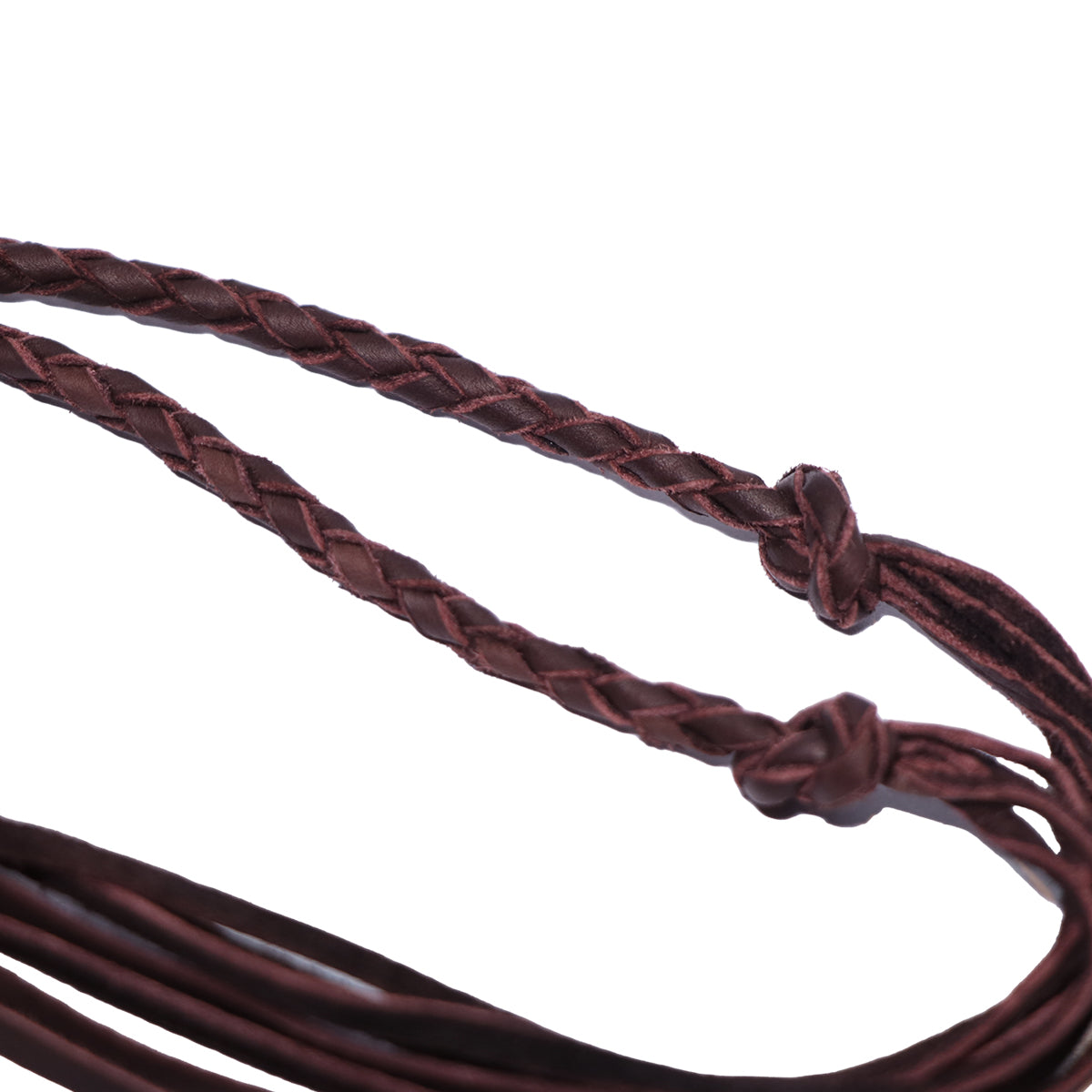 "Lynch Silversmith" LNC819 D-Cuffs + LNC505 Leather Rope + LNC815 Adjuster