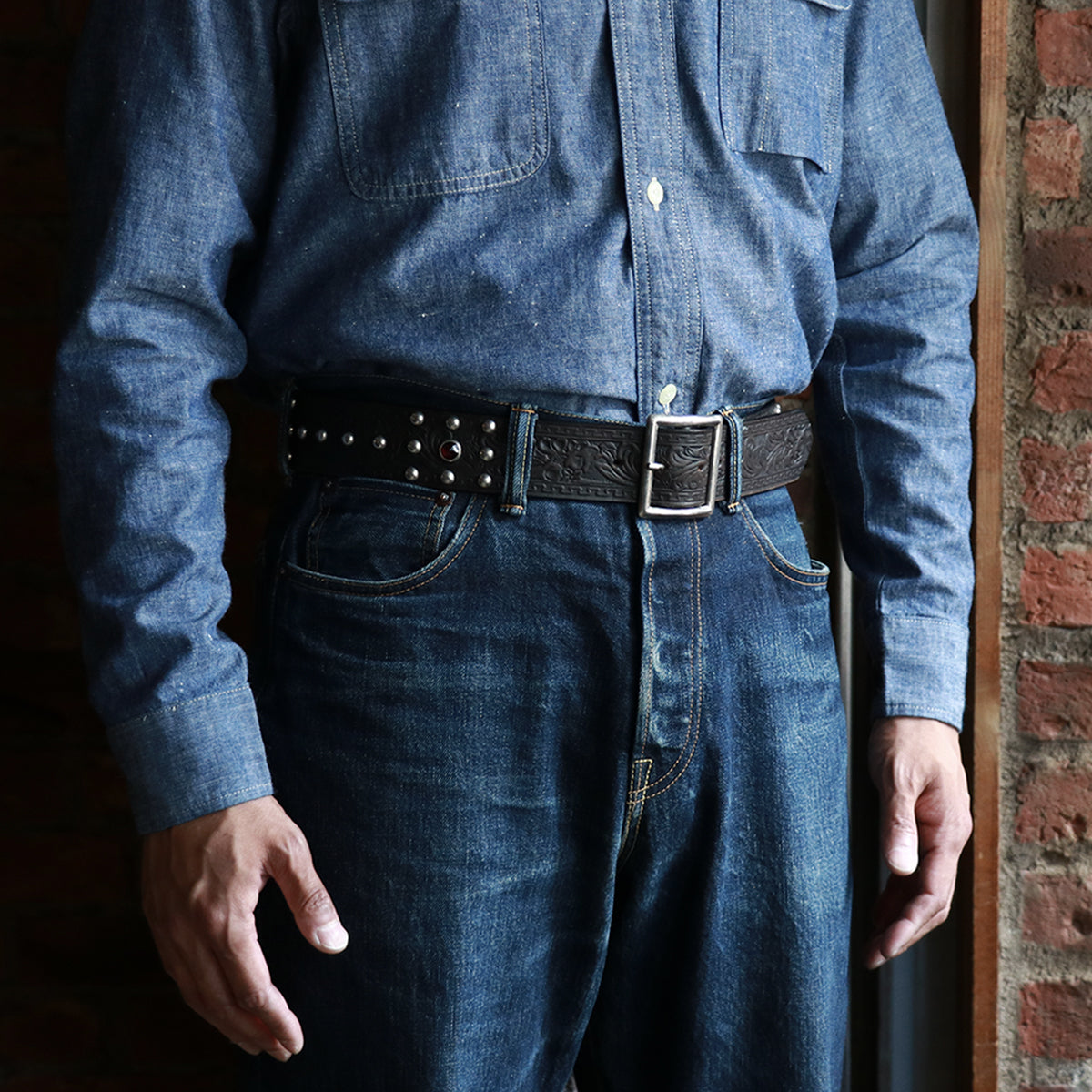 Studded & Jeweled Belt Lot.129