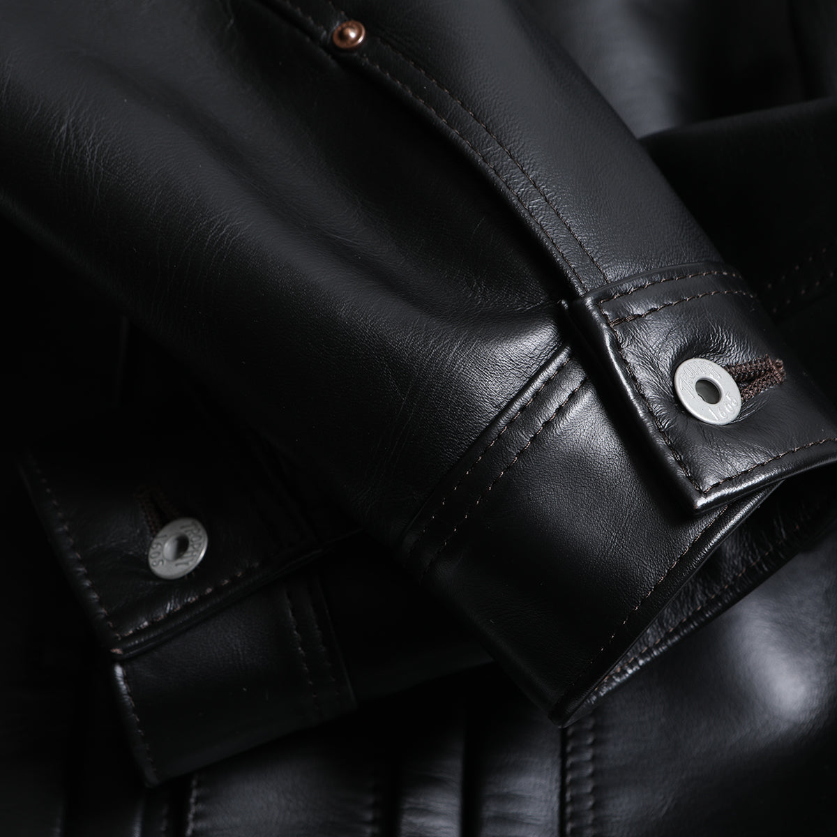 Button Jacket Genuine Horsehide / TRL-24