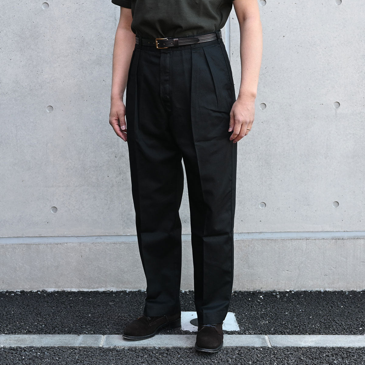 2 Pleats Slacks / TR25SS-602