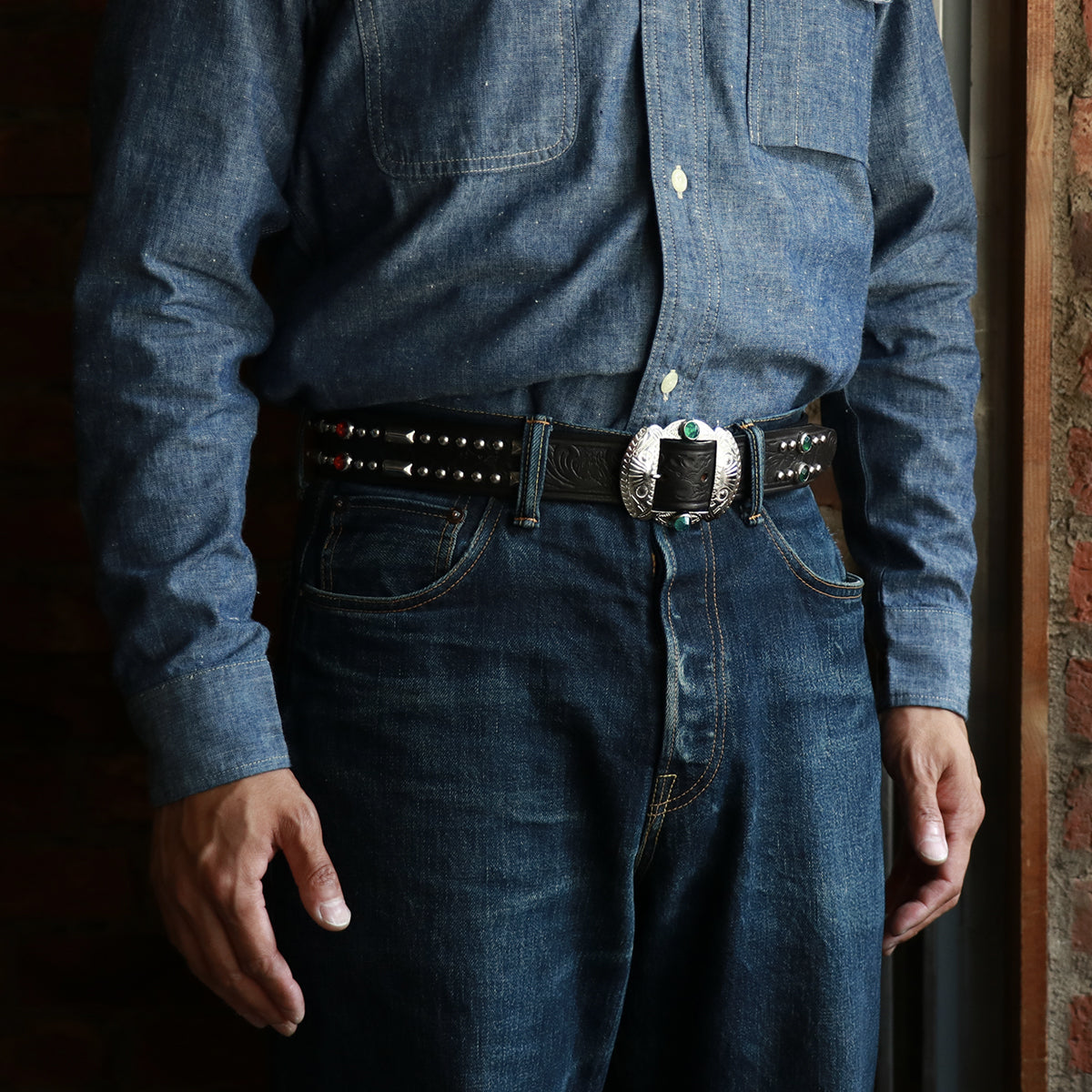 Studded & Jeweled Belt Lot.213