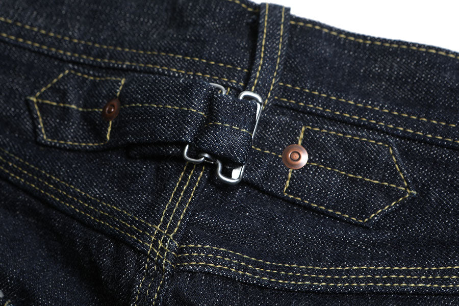 Waist Overalls Dirt Denim / Lot.1604