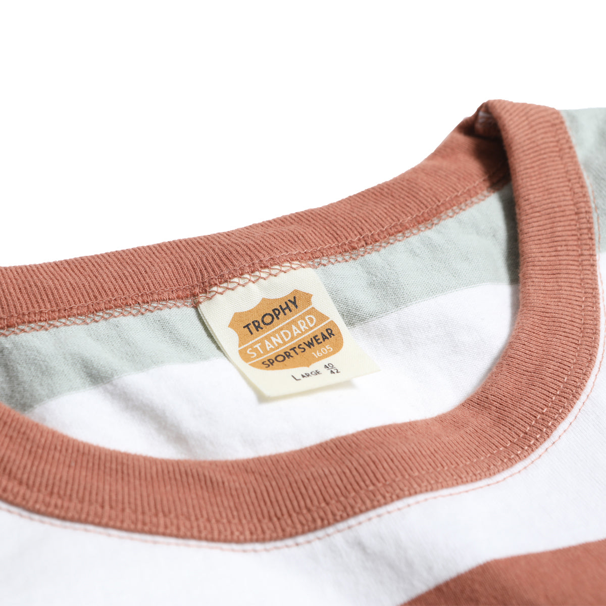 3 Col Wide Border S/S Tee / TR24SS-207