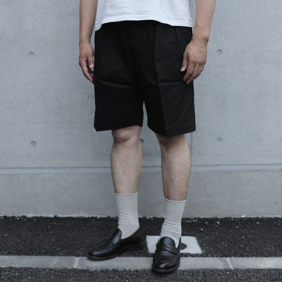 2 Pleats Shorts / TR25SS-604