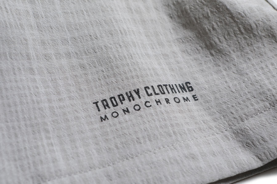 "MONOCHROME" Utility Shadow Check S/S Shirt / TR25SS-411