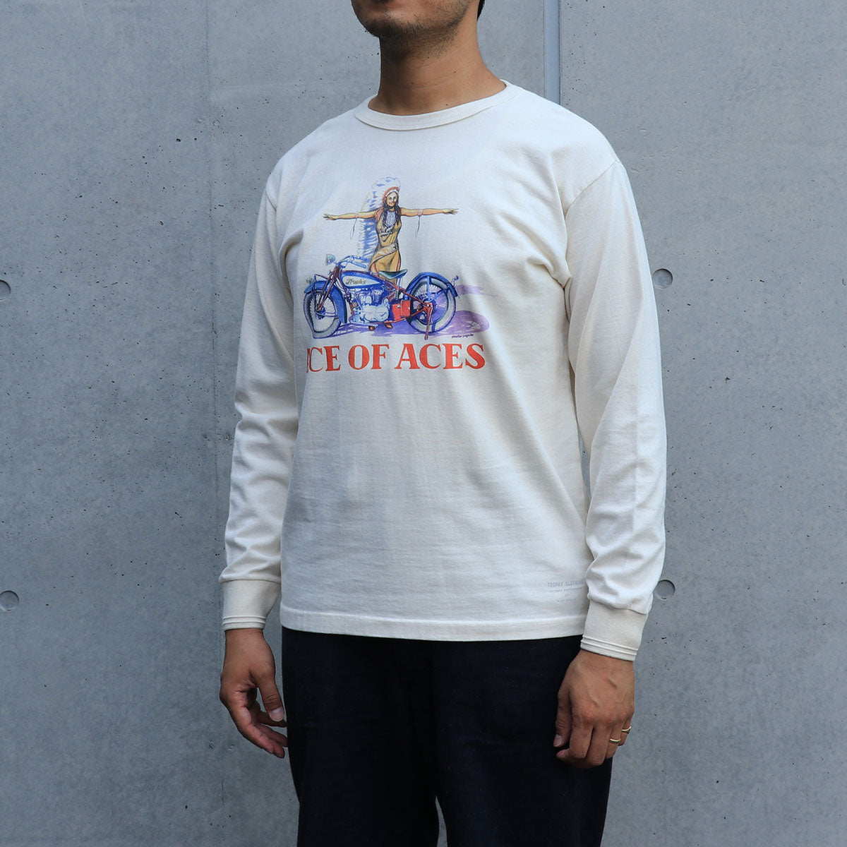 Ace of Aces OD L/S Tee / TR25AW-202