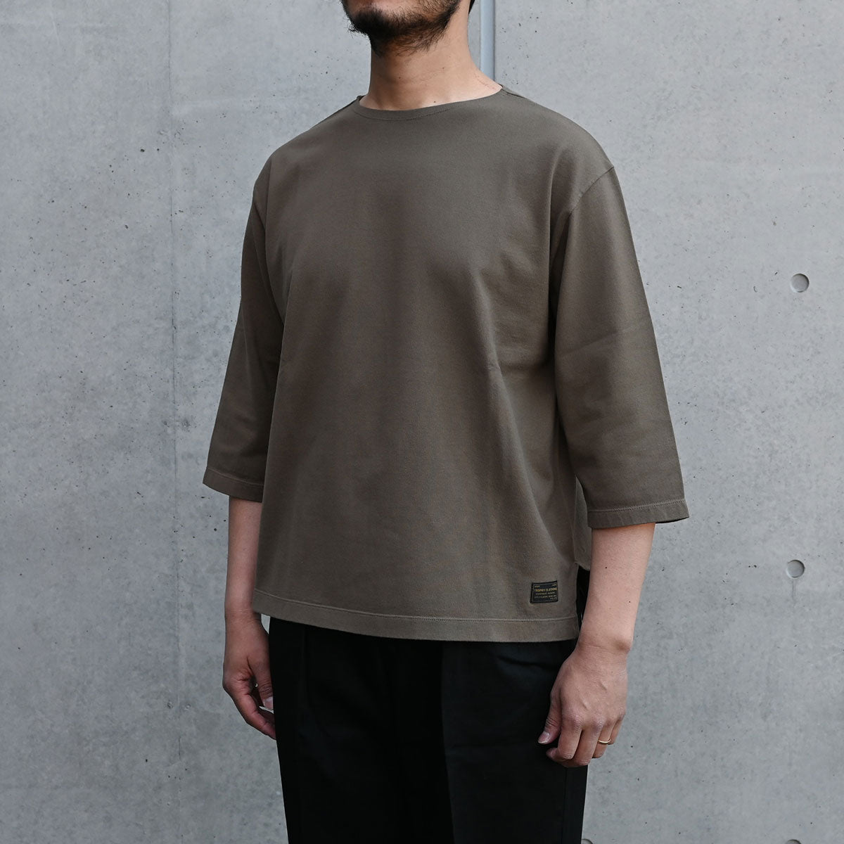Basque Boat Neck Knit / TR25SS-202
