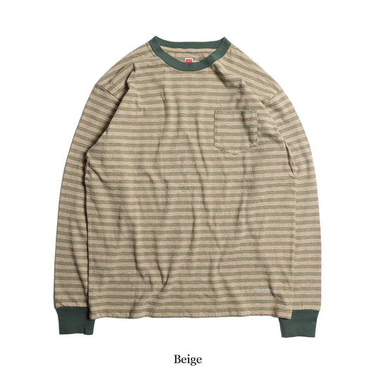 Multi Border L/S Tee / TR25SS-201