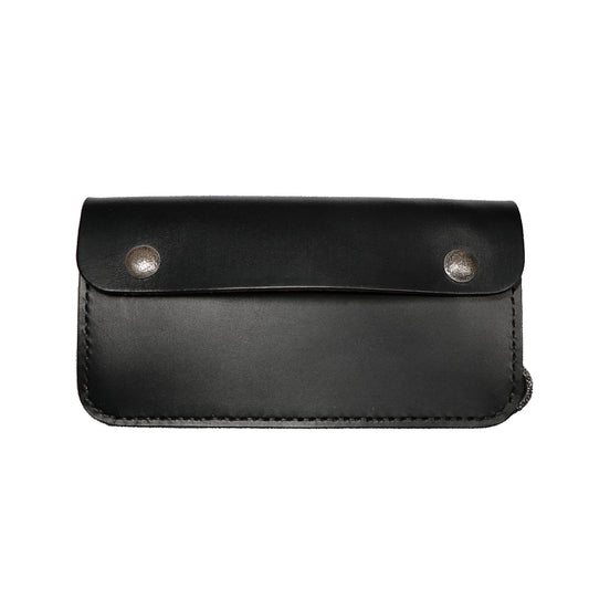 "Lynch Silversmith" Biker Wallet Bridle Leather