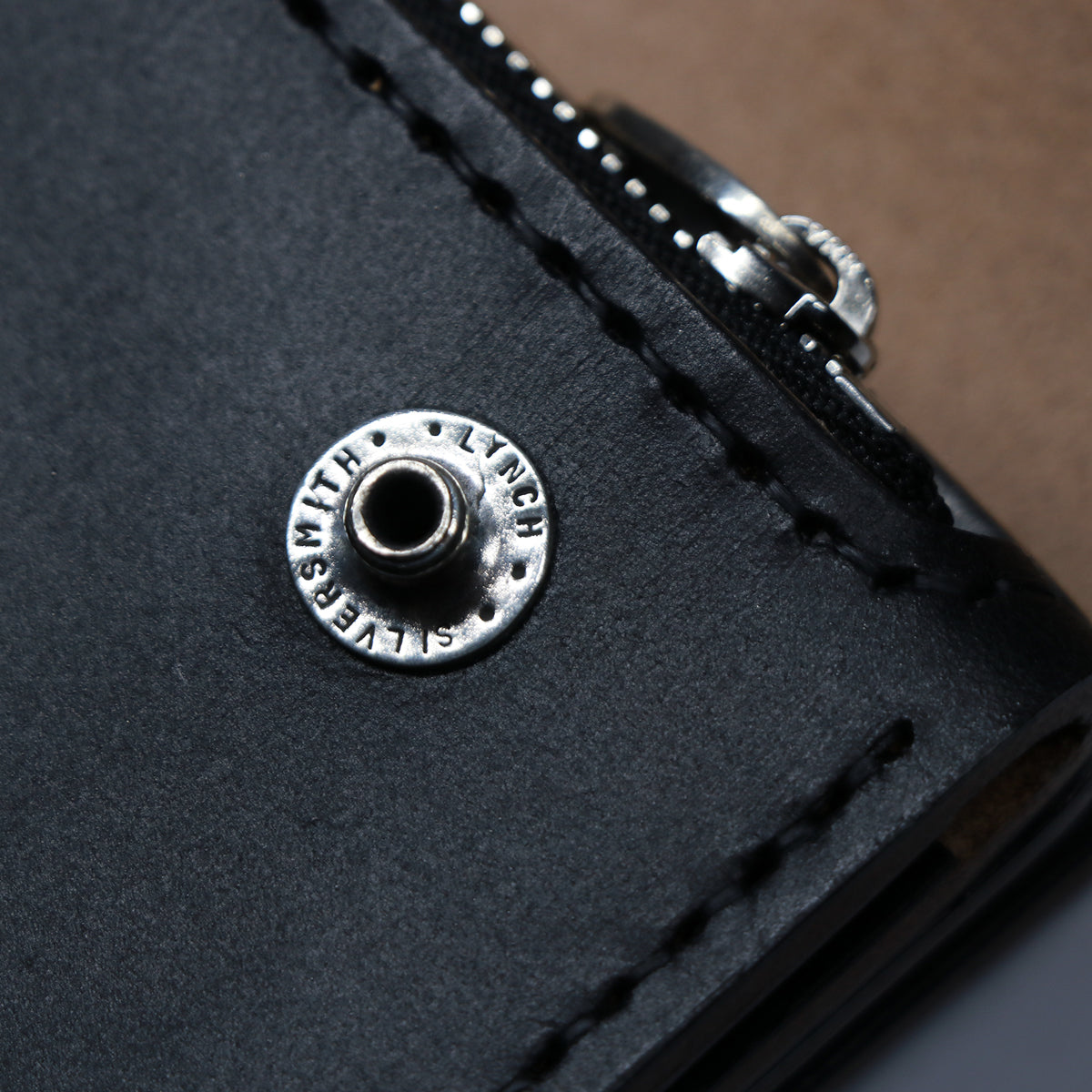 "Lynch Silversmith"Biker Wallet Bridle Leather