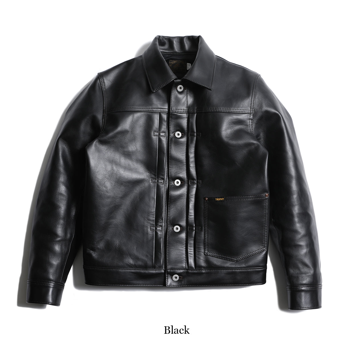 Button Jacket Genuine Horsehide / TRL-24