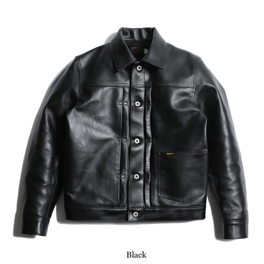 Button Jacket Genuine Horsehide / TRL-24