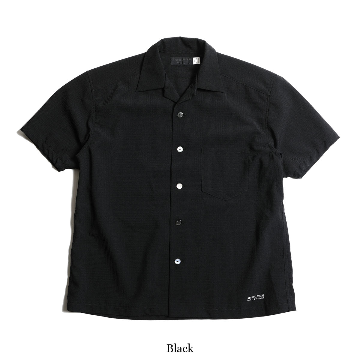 "MONOCHROME" Utility Shadow Check S/S Shirt / TR25SS-411