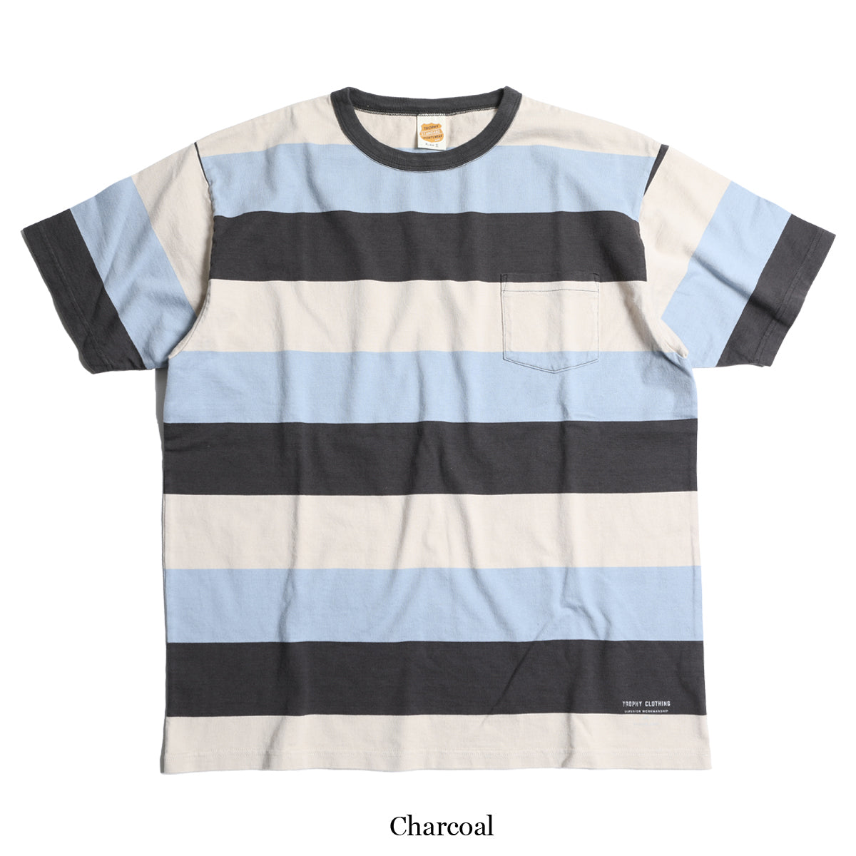 3 Col Wide Border S/S Tee / TR24SS-207