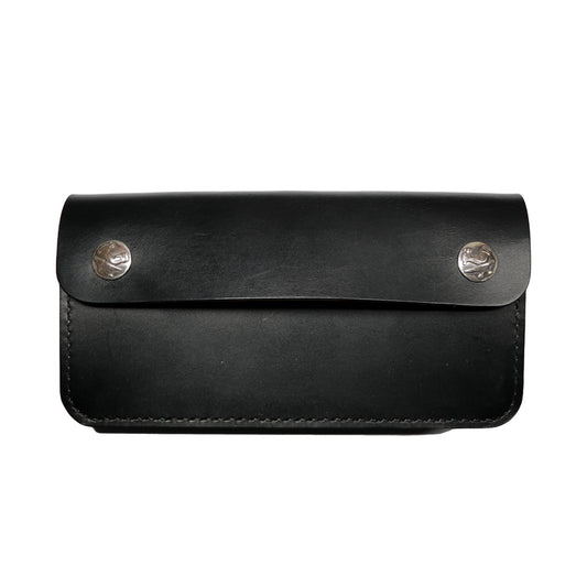 "Lynch Silversmith" Develop Biker Wallet Bridle Leather