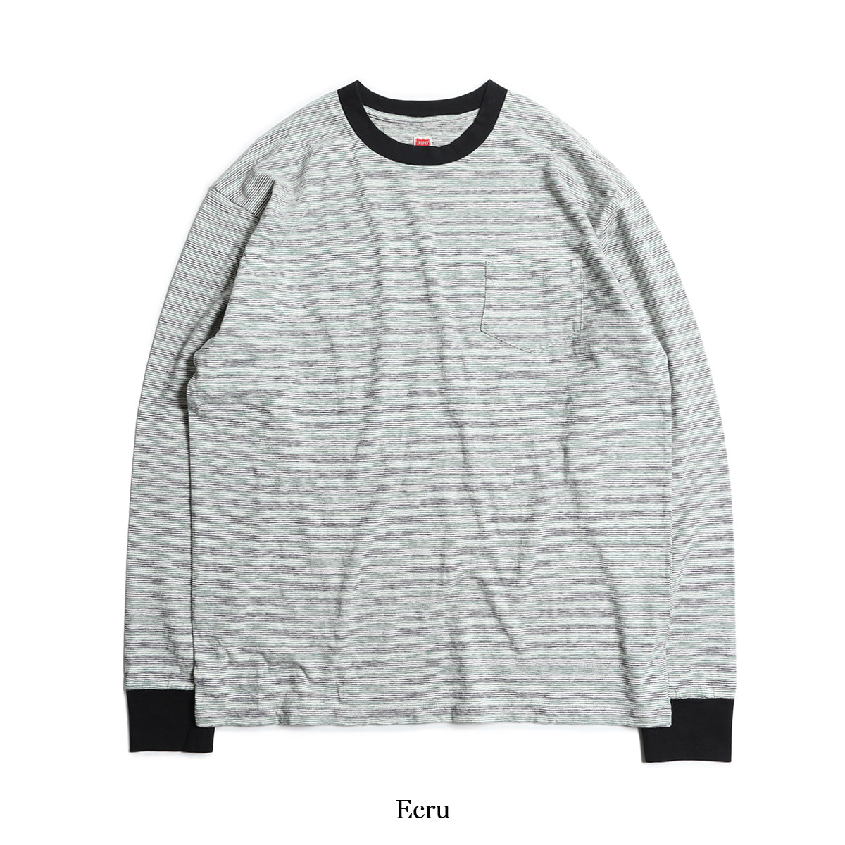 Multi Border L/S Tee / TR25SS-201
