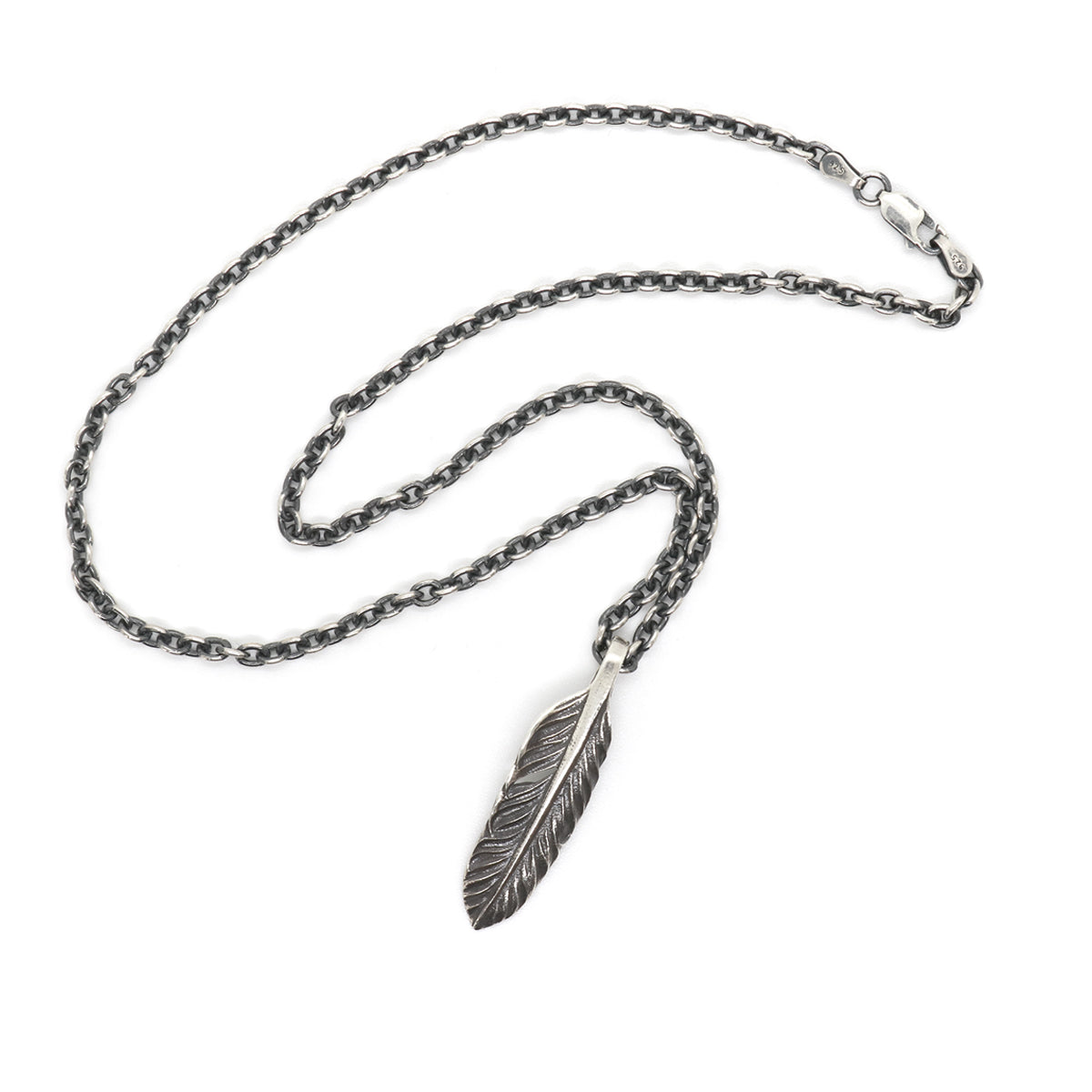 "Lynch Silversmith" Feather (S)