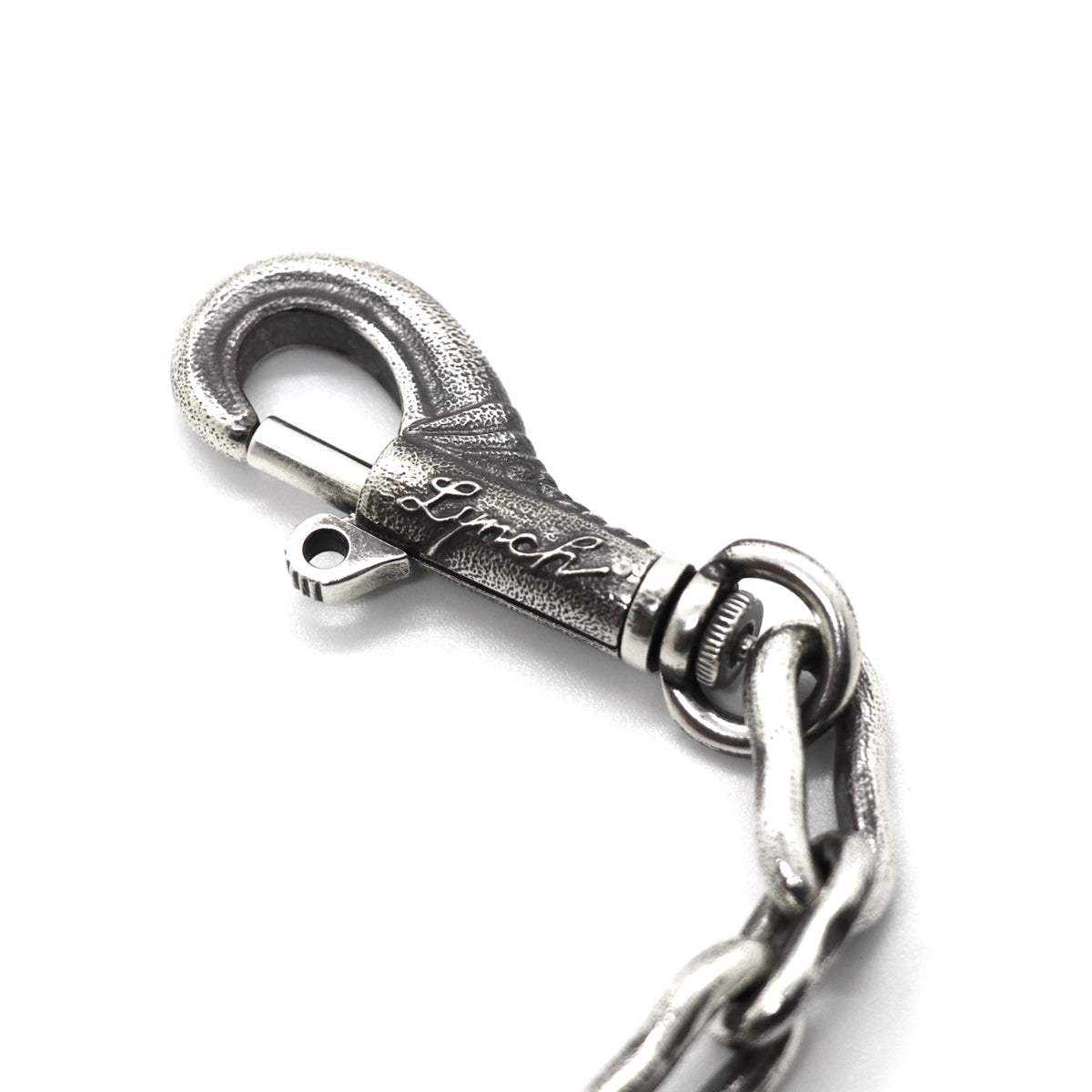 "Lynch Silversmith" LNC613 Grab + LNC409 Dog Bone (L) 2pcs + LNC410 Dog Bone (S) 1pc + LNC804 Key Ring