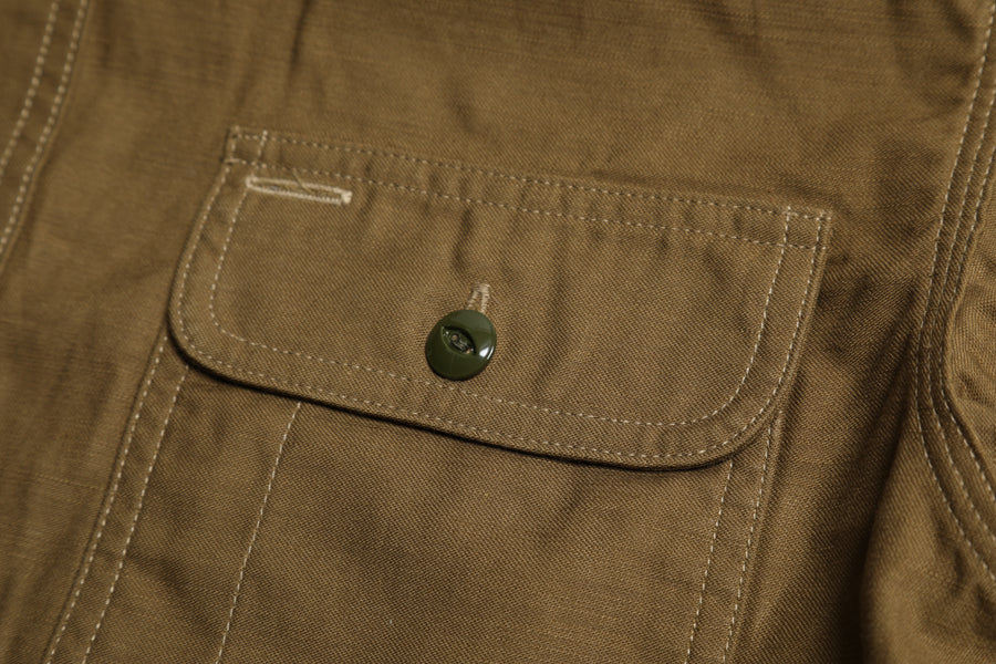 Harvest Back Satin Shirt / TR25AW-402