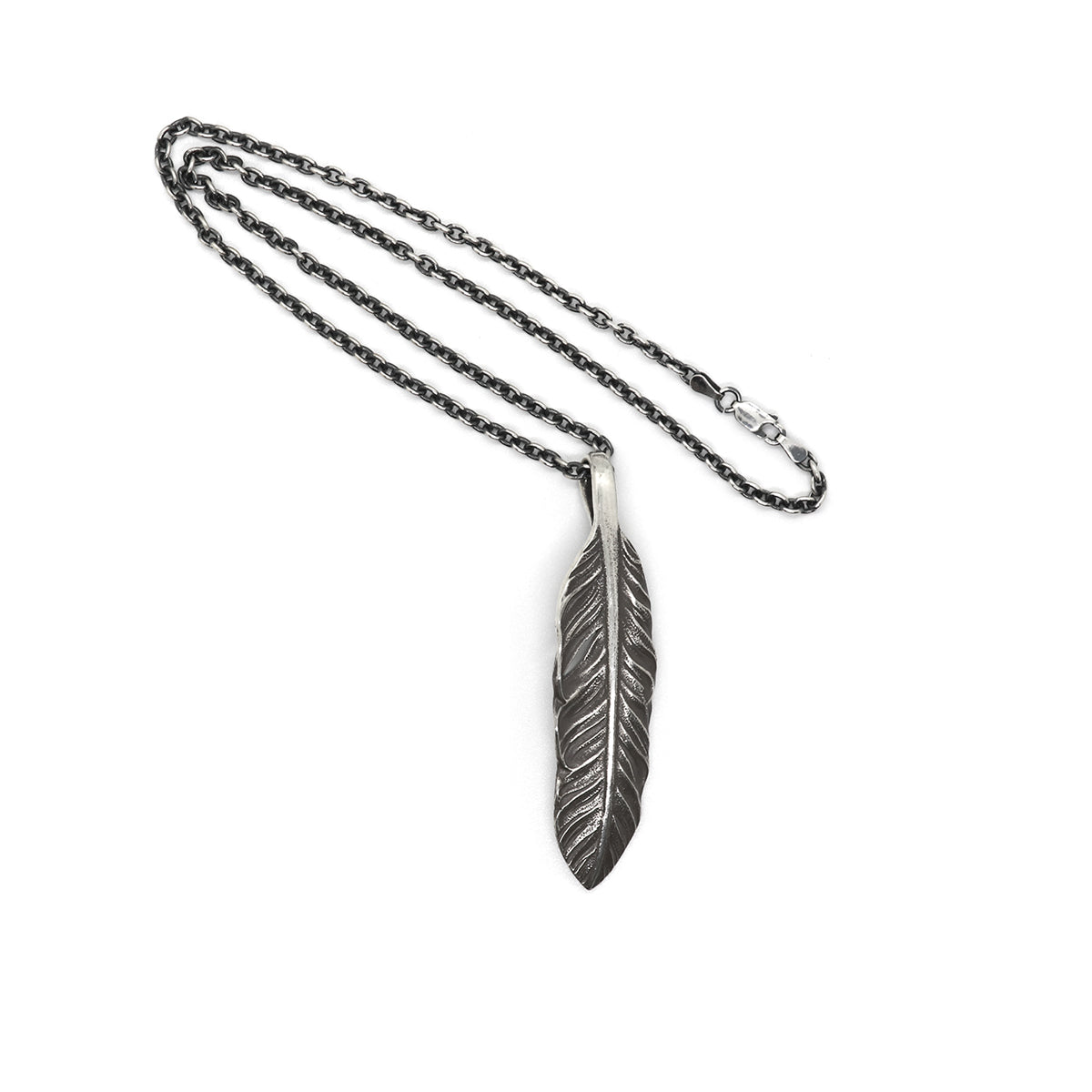 "Lynch Silversmith" Feather (L)