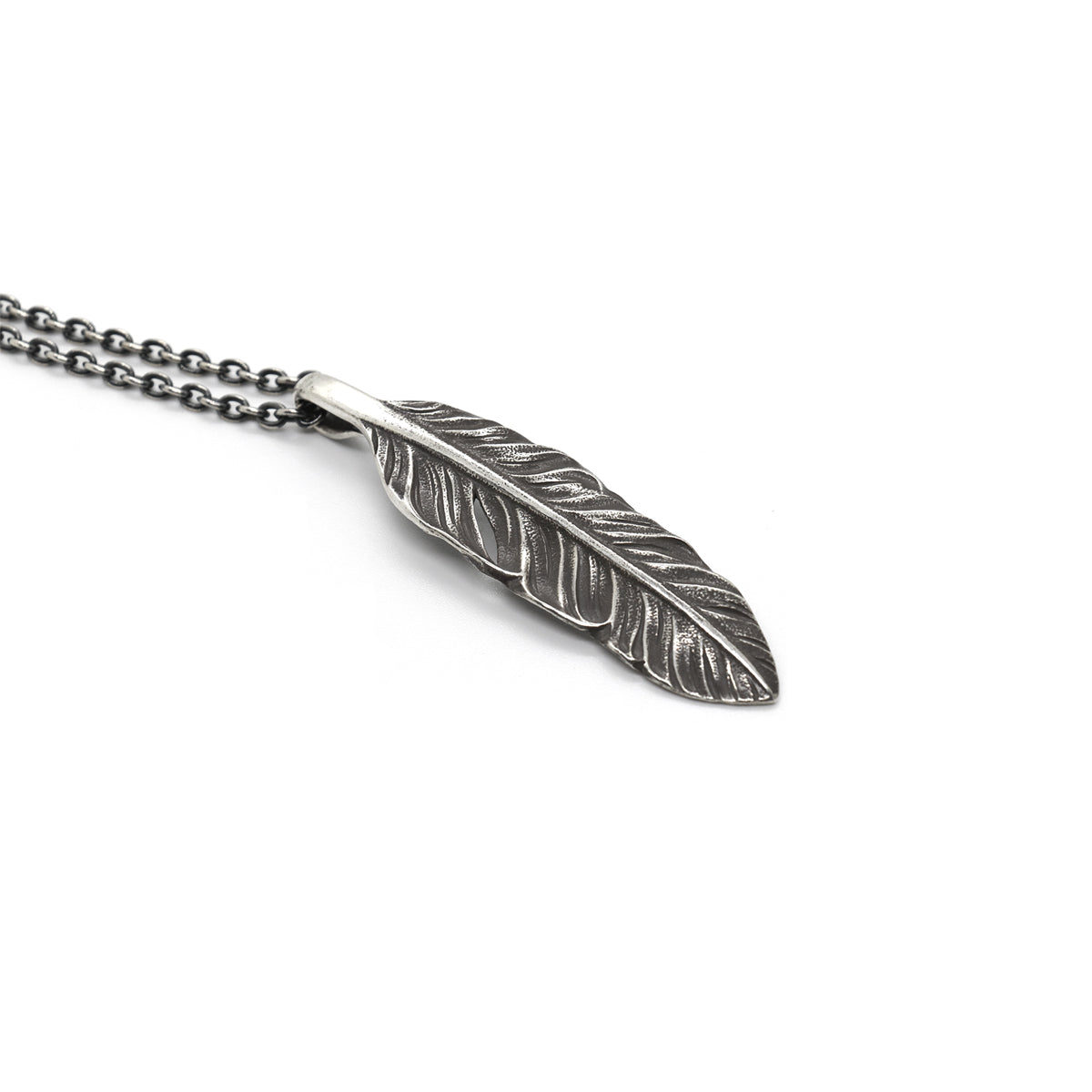 "Lynch Silversmith" Feather (L)
