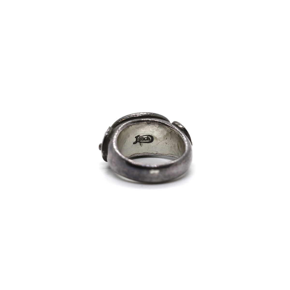 "Lynch Silversmith" Anchor Ring (L)