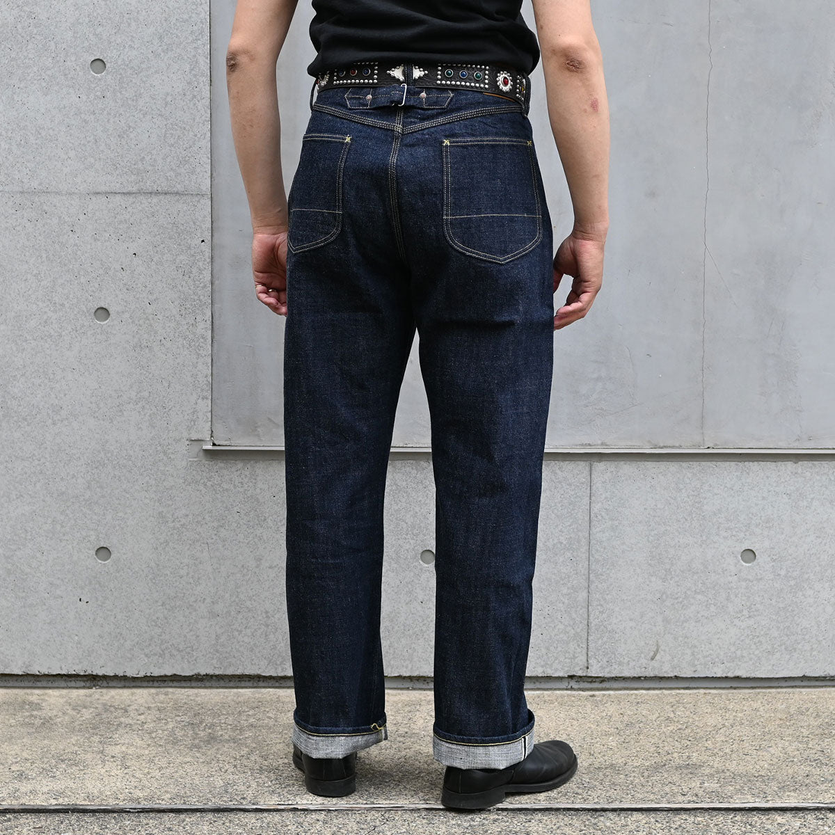 Waist Overalls Dirt Denim / Lot.1604