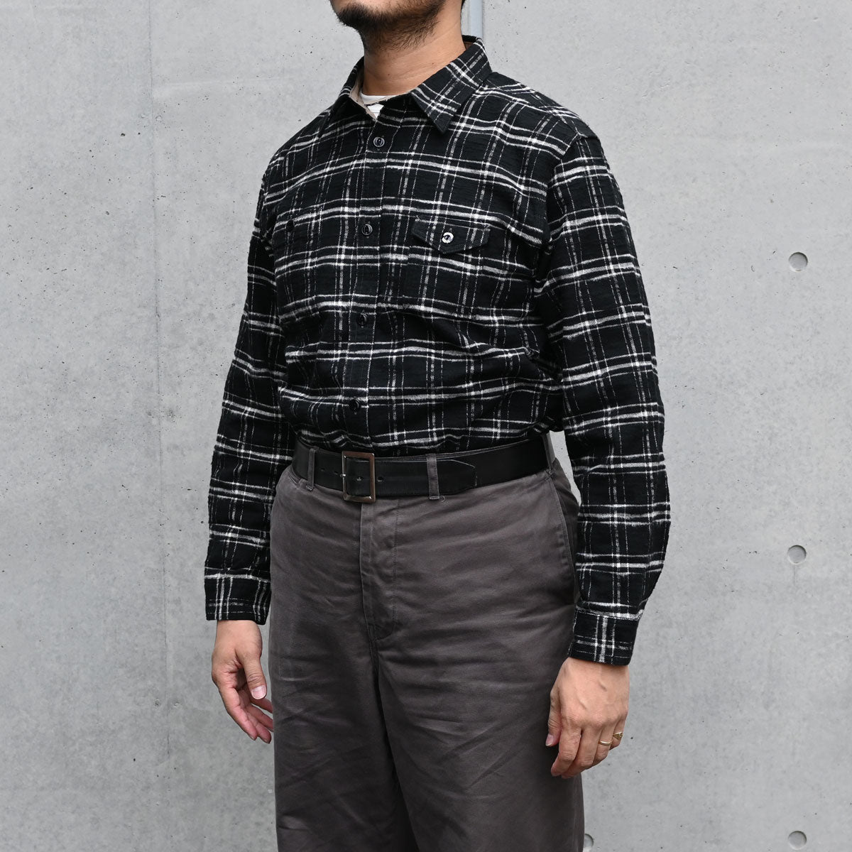 Machine Age Check Shirt / TR25AW-401