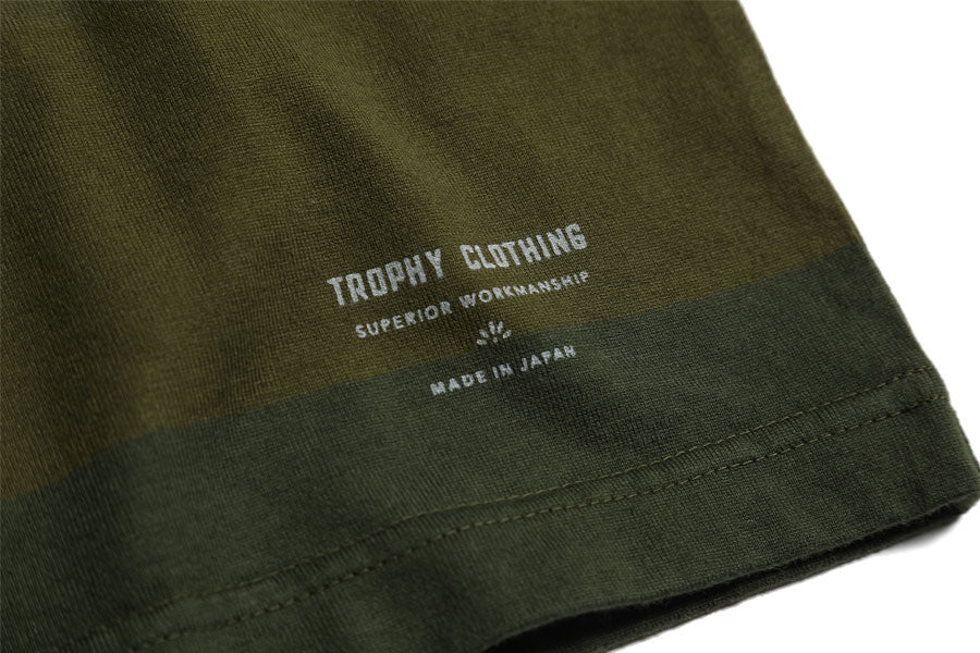 OD 3 Color Henley Wide Border L/S Tee / TR25AW-201