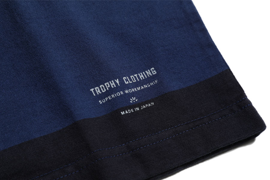 OD 3 Color Henley Wide Border S/S Tee / TR25SS-210
