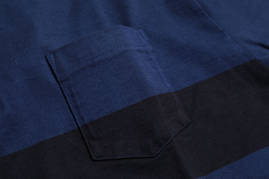 OD 3 Color Henley Wide Border S/S Tee / TR25SS-210