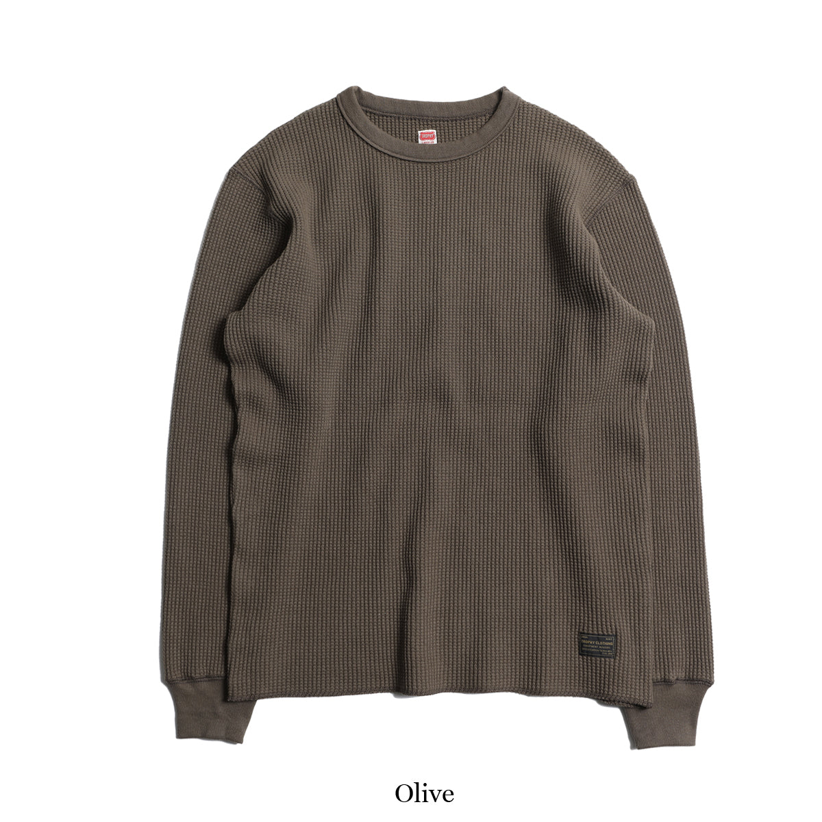 Heavy Waffle Mil L/S Tee / TE-21