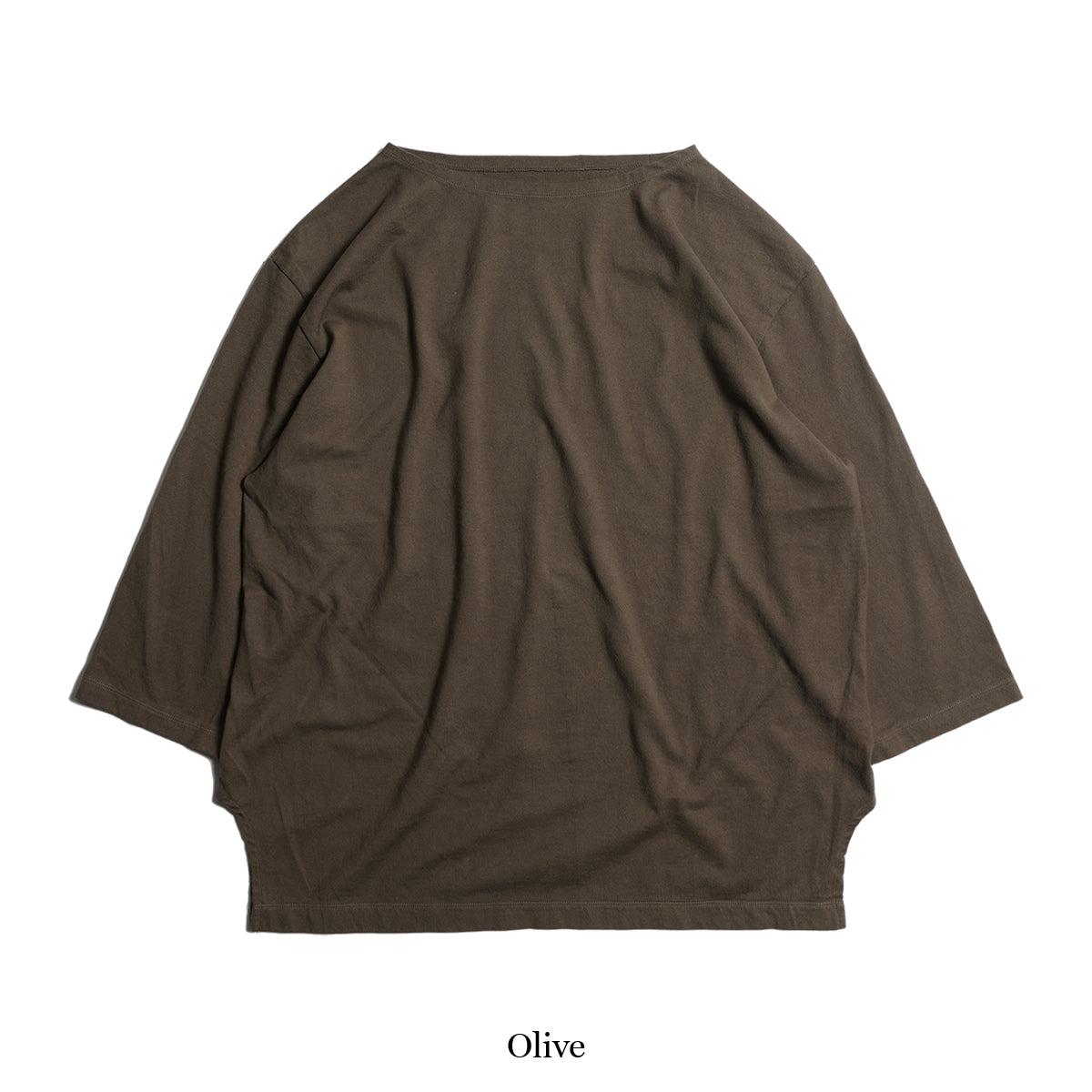 Basque Boat Neck Knit / TR25SS-202