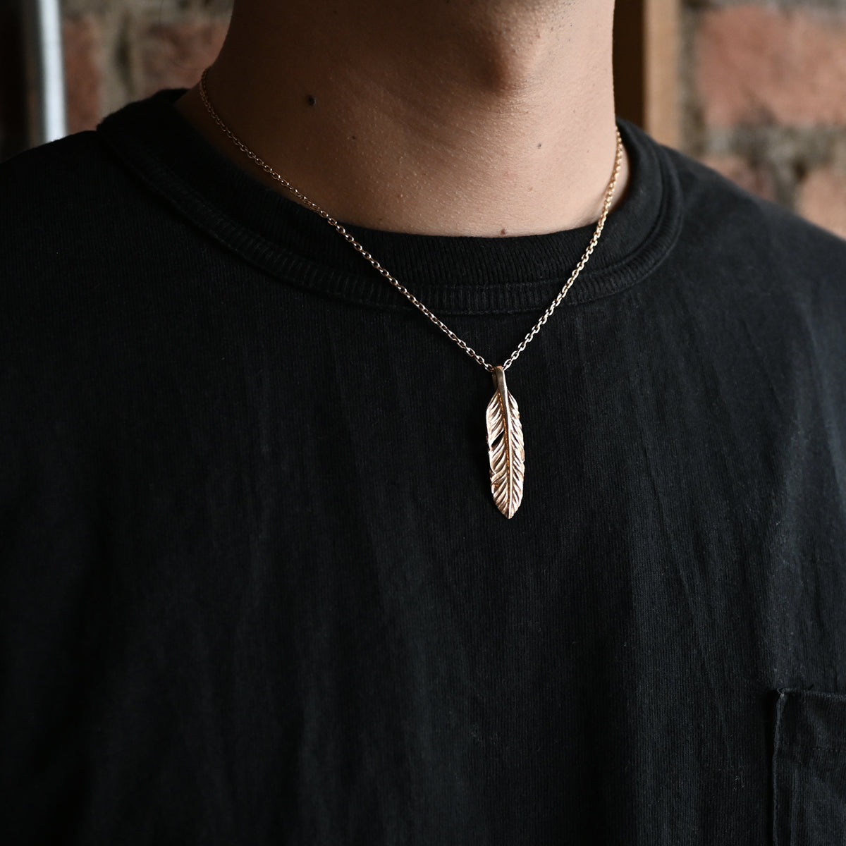 "Lynch Silversmith" Gold Chain CL60 ×45cm