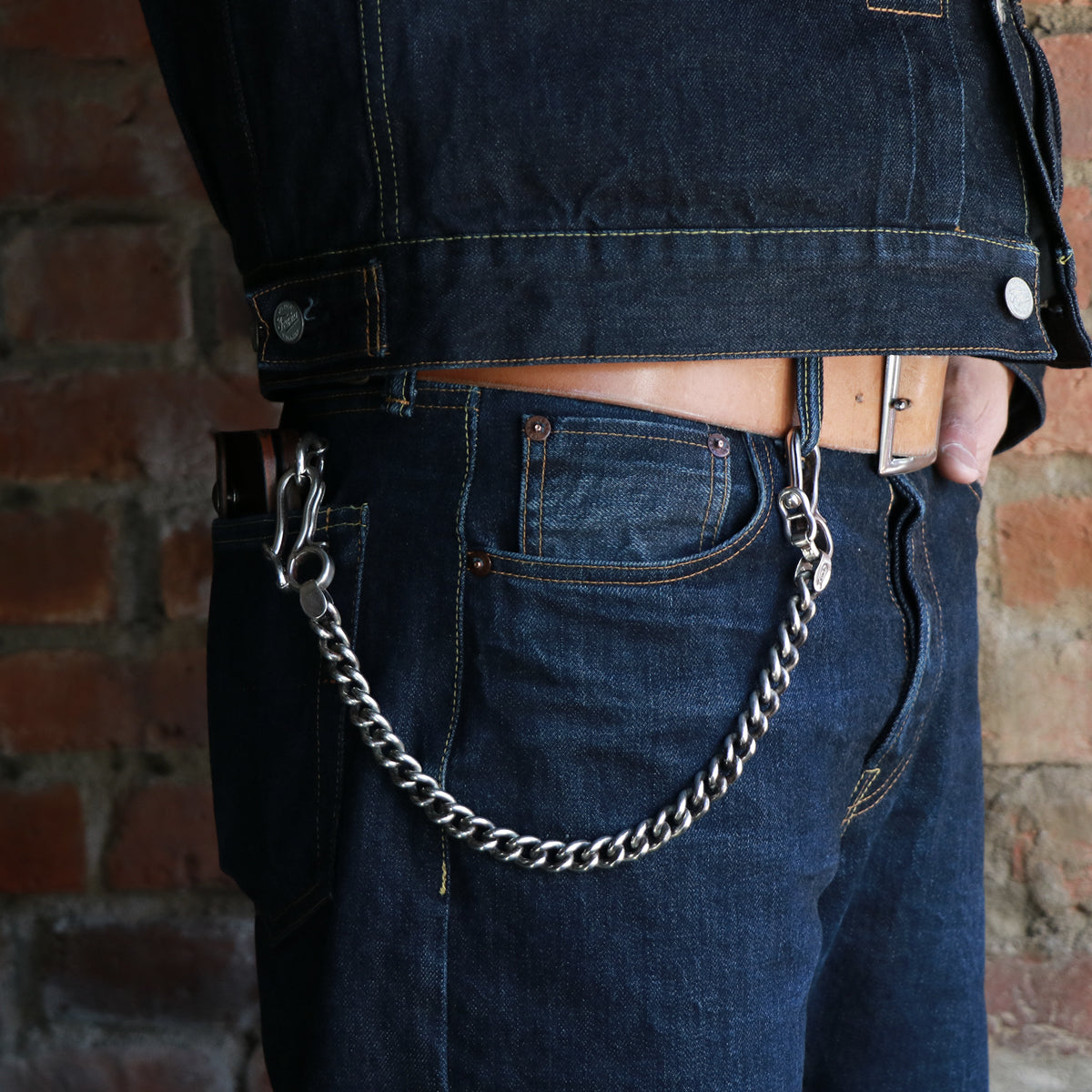 "Lynch Silversmith" Rib Hook Chain