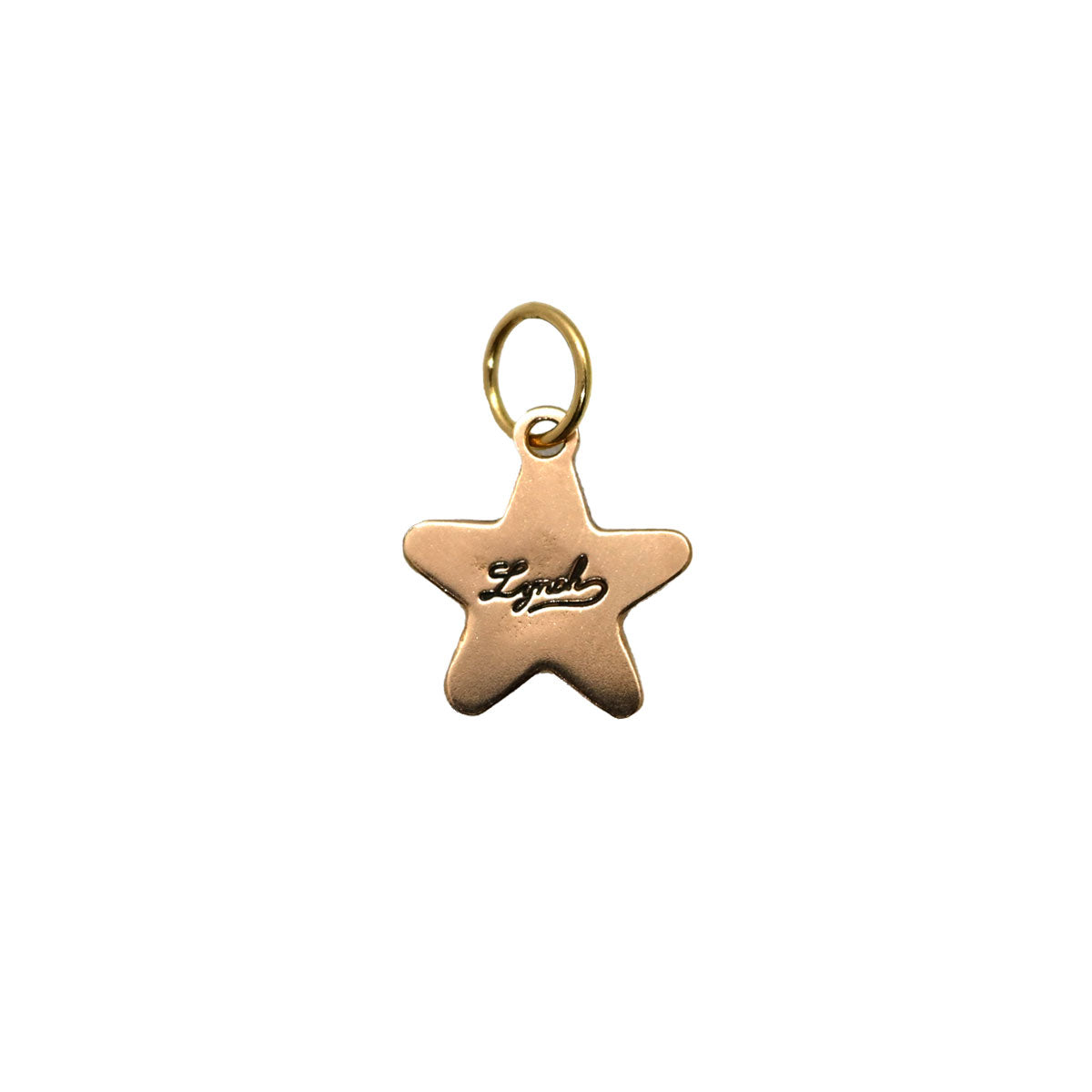 "Lynch Silversmith"Pink Gold Little Star