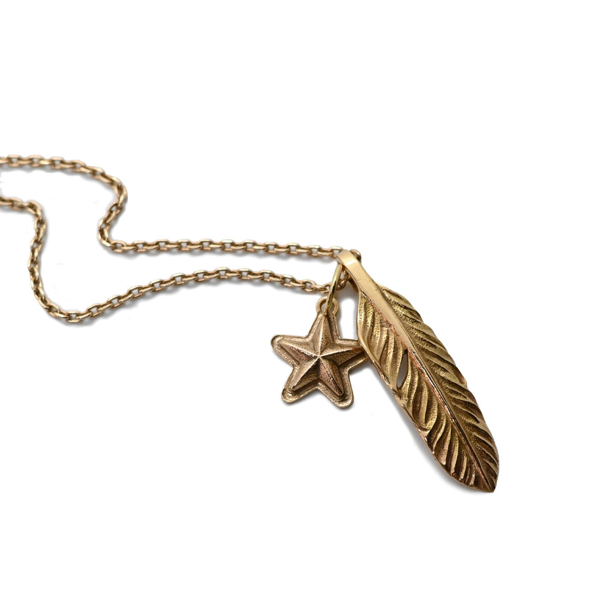 "Lynch Silversmith"Pink Gold Little Star