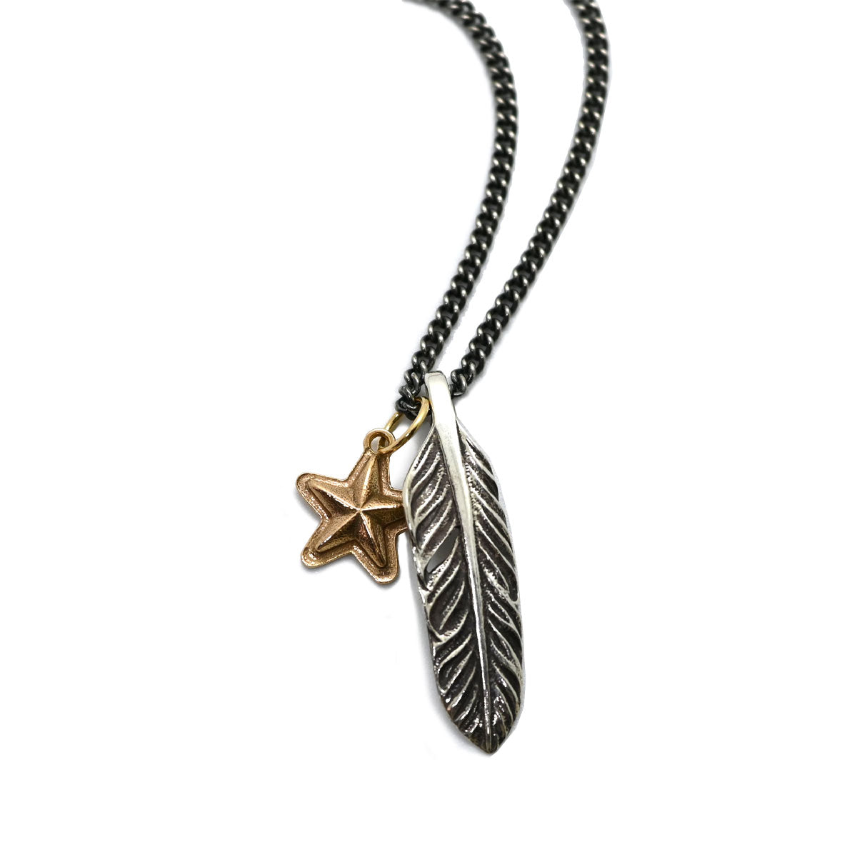 "Lynch Silversmith"Pink Gold Little Star
