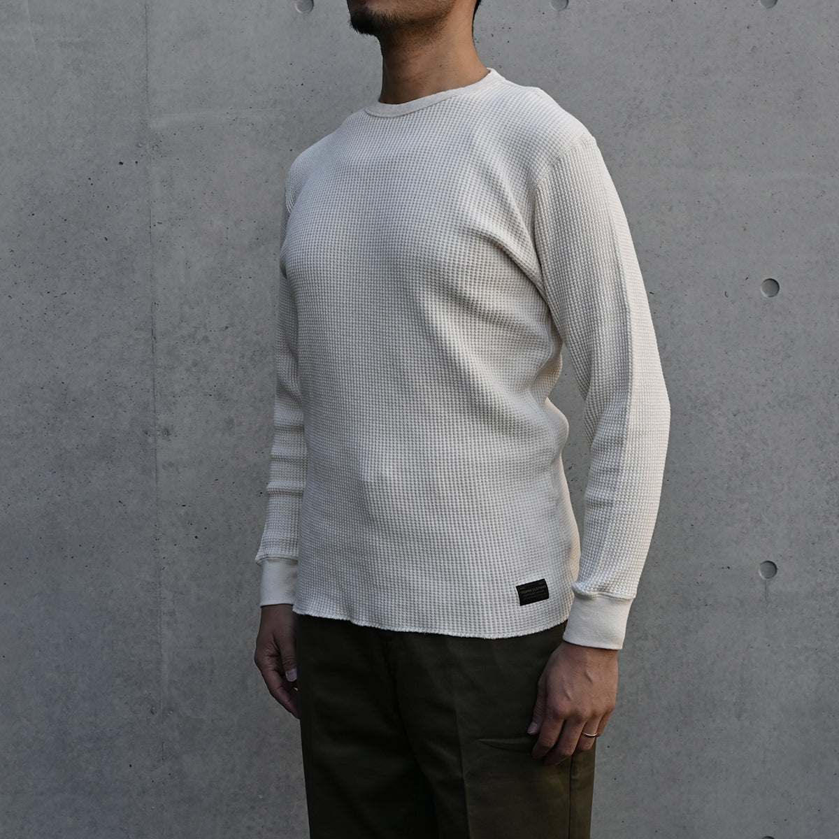 Heavy Waffle Mil L/S Tee / TE-21