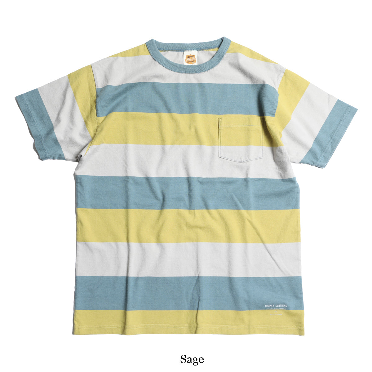 3 Col Wide Border S/S Tee / TR24SS-207