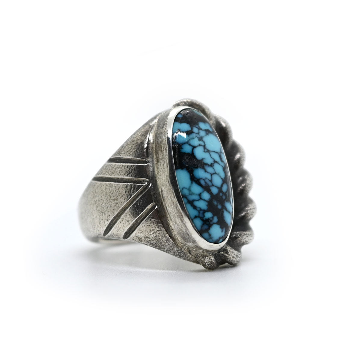 "Lynch Silversmith" TQ Ring Cloud Mountain